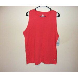 Russell Athletic Orange Workout Essentials Tank Top Womens XL New